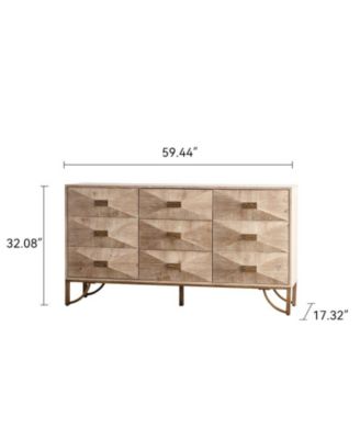 Storage Cabinet with 3 Drawers