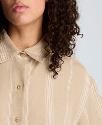 Women's Drop Shoulder Boyfriend Shirt