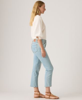 Women's Classic Mid-Rise Ankle Straight-Leg Jeans