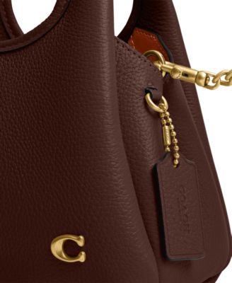 Lana Mini Pebble Leather Shoulder Bag 19