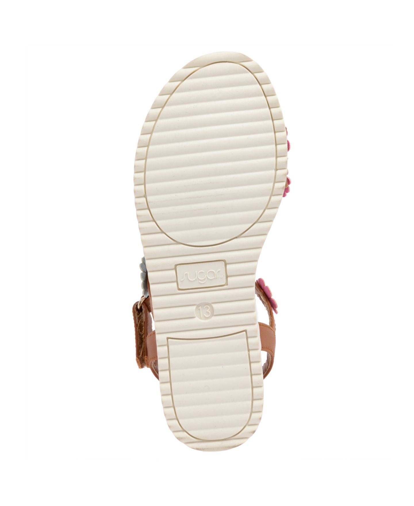 Сандалии Sugar Swift Buckle Sandals для девочек, цвет: Коричневый разноцветный — фото 5