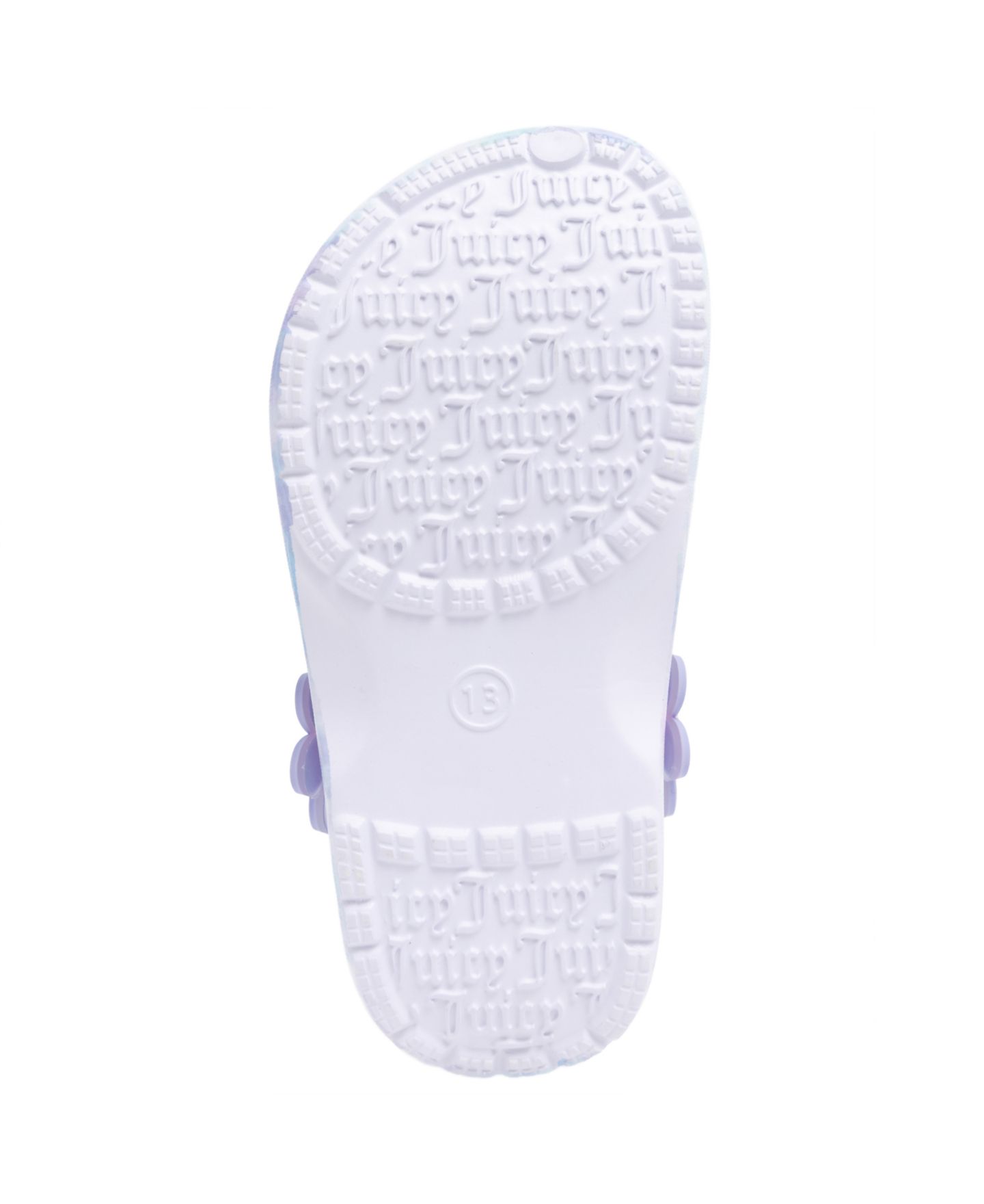 Сабо Juicy Couture Jck Blimy Clogs для девочек, цвет: Разноцветный сиреневый — фото 5