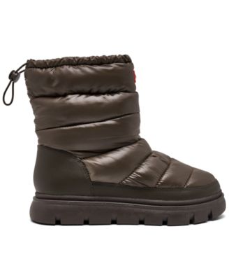 Women's Maribel Lug Sole Insulated Waterproof Snow Booties from Finish Line