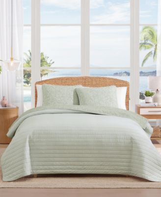 Caicos Isle Cotton Reversible 3-Pc. Quilt Set, King
