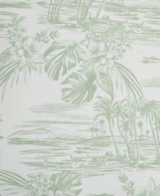 Beach Bluff Toile Cotton 3-Pc. Comforter Set, King