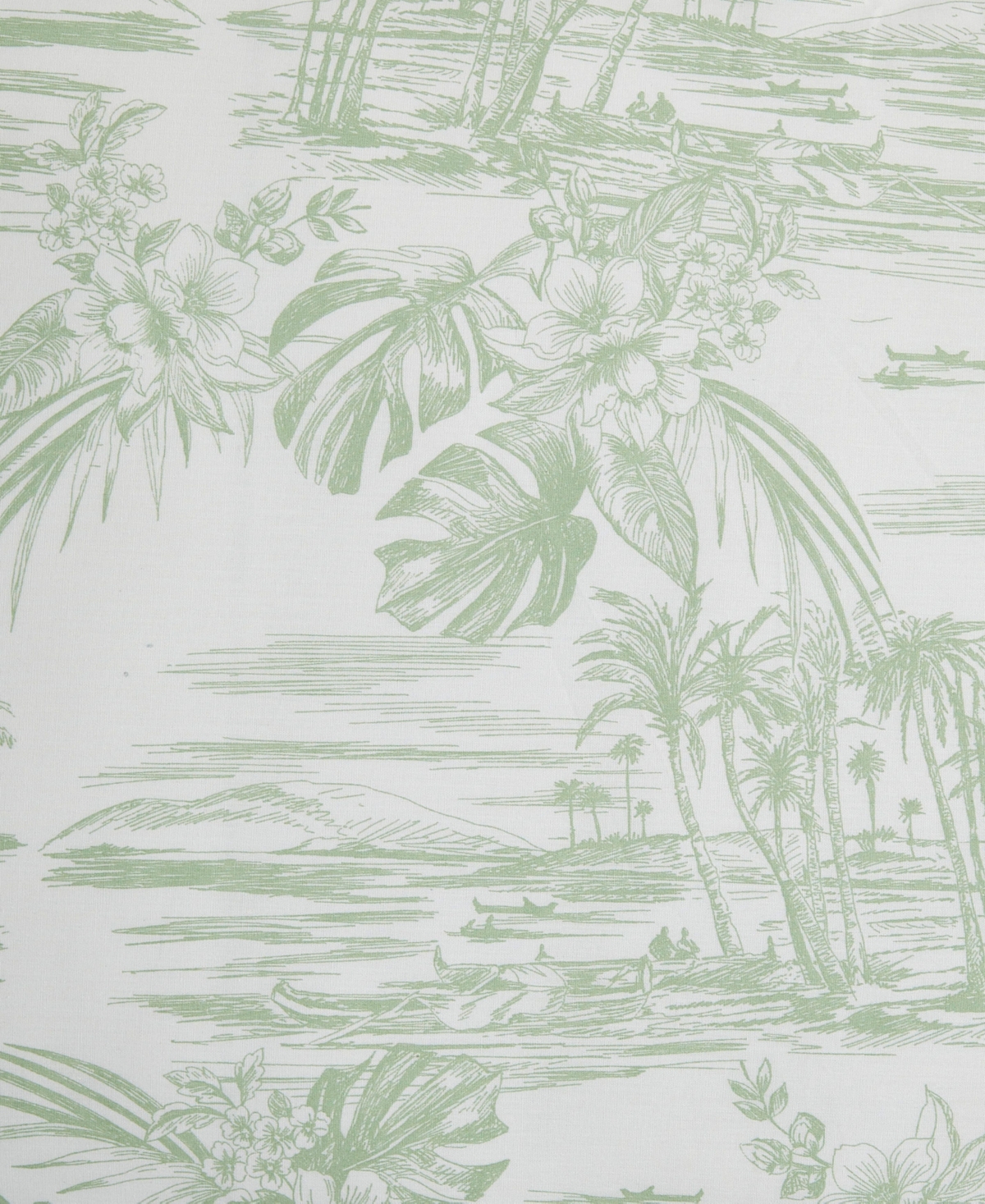 Tommy Bahama Home Beach Bluff Toile Cotton 3-Pc. Comforter Set