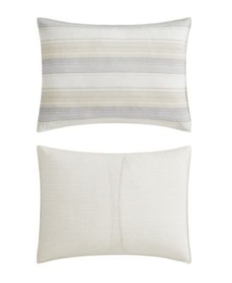 Canal Island Stripe Cotton 3-Pc. Comforter Set, King