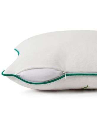 Pineapple Botanic Cotton Decorative Pillow, 20" x 20"