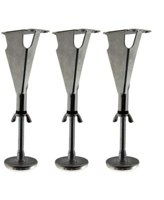 Set 3 Of Adjustable Bedframe Support legs