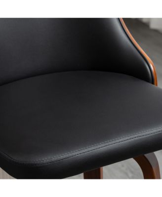 Counter Height Bar Stools Set of 2 Bar Chairs with Footrest,