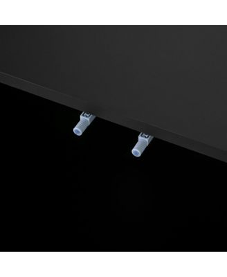 Retro Wood Grain TV Stand for TVs up to 75", Rustic Media Console with Storage