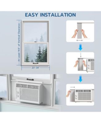 5000 BTU Window AC for 150 Square feet Sleep Mode