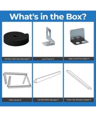 8000 BTU Window Air Conditioner for 350 Sq. Ft.