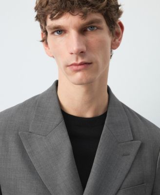 Men's Ricardo Regular Fit Double-Breasted Suit Jacket