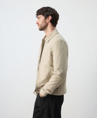 Men's Suede Effect Jacket