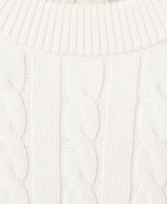 Men's Cotton Cable-Knit Sweater