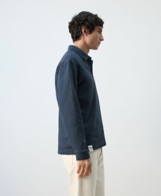 Men's Cotton Embroidered Graphic Polo Shirt