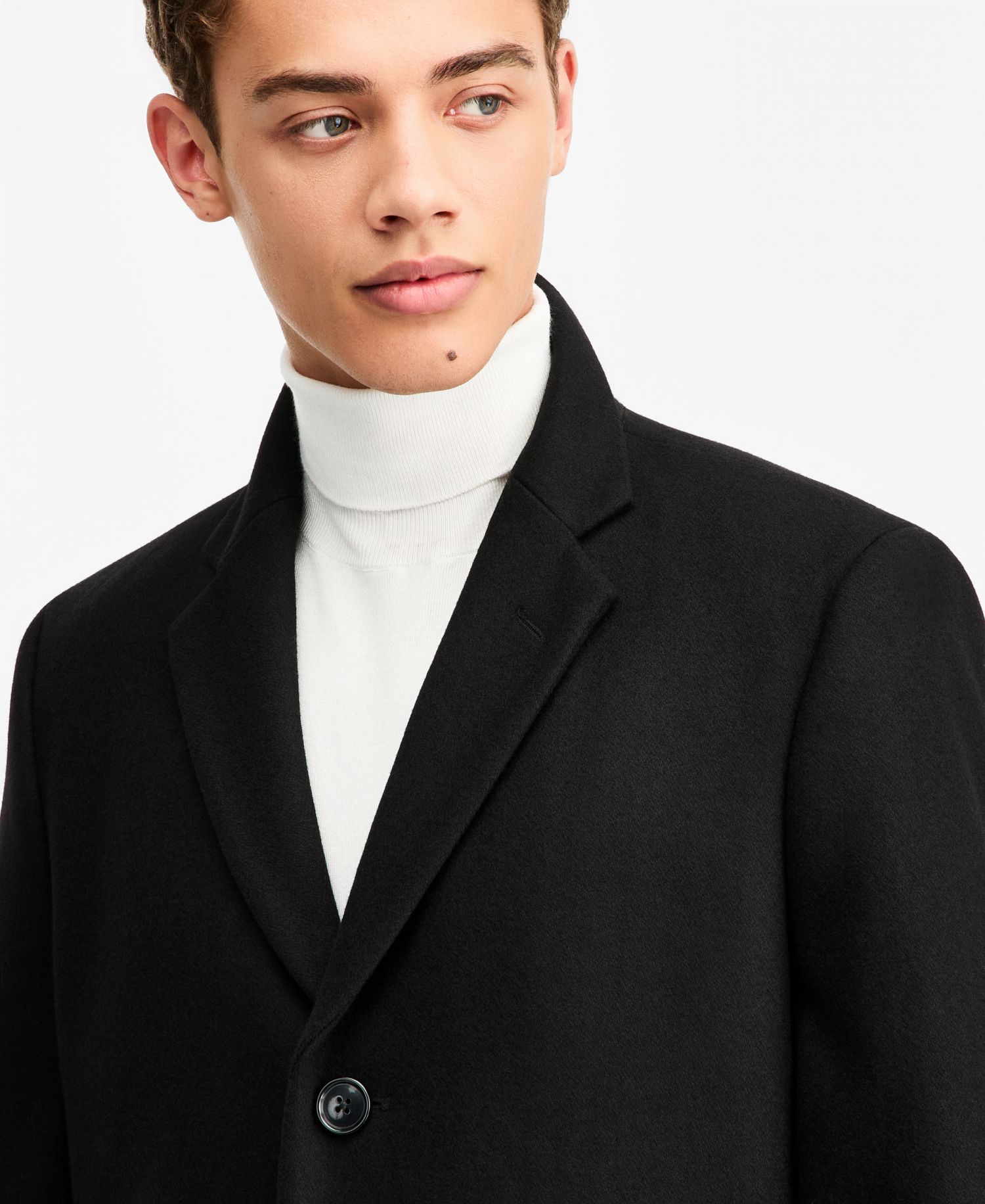 Men's Classic-Fit Batten Overcoat
