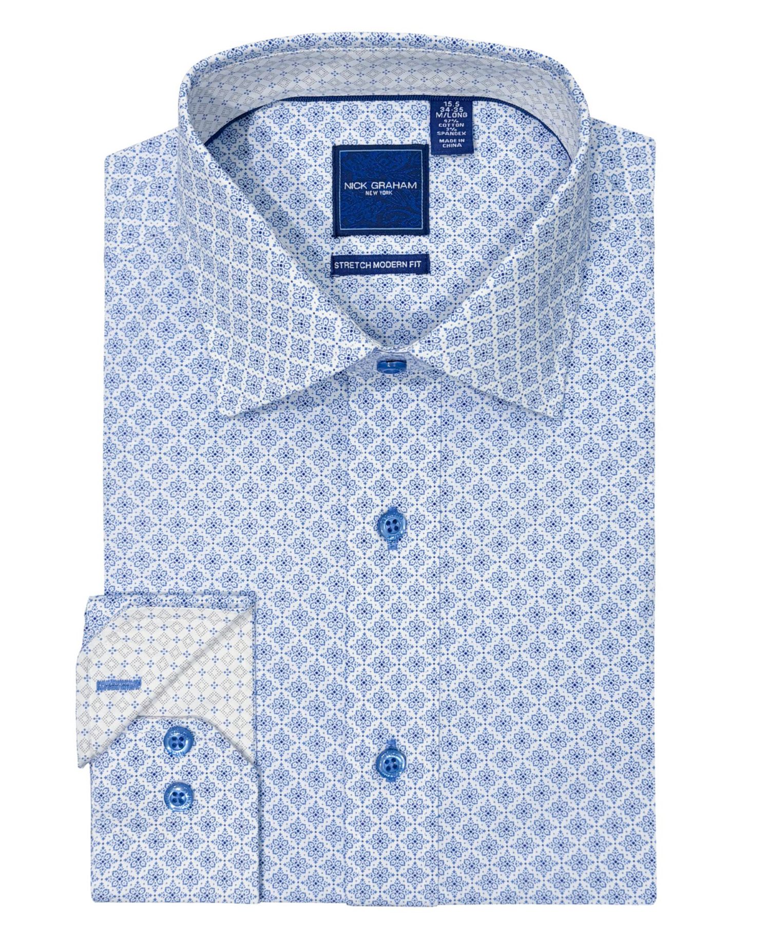 Men's Dorchester Medal Modern-Fit Dress Shirt