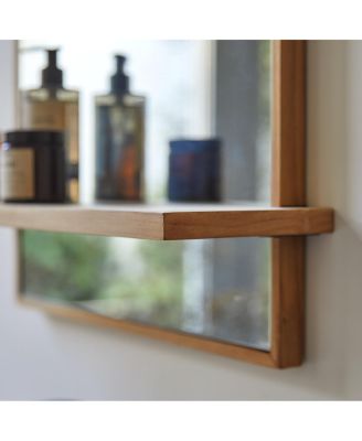 Teak Wood Mirror Galyno