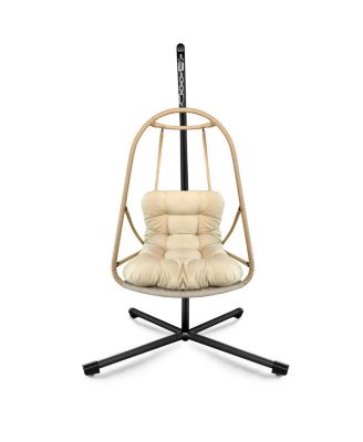 Egg Swing Chair with Stand & Cushion (Indoor/Outdoor)