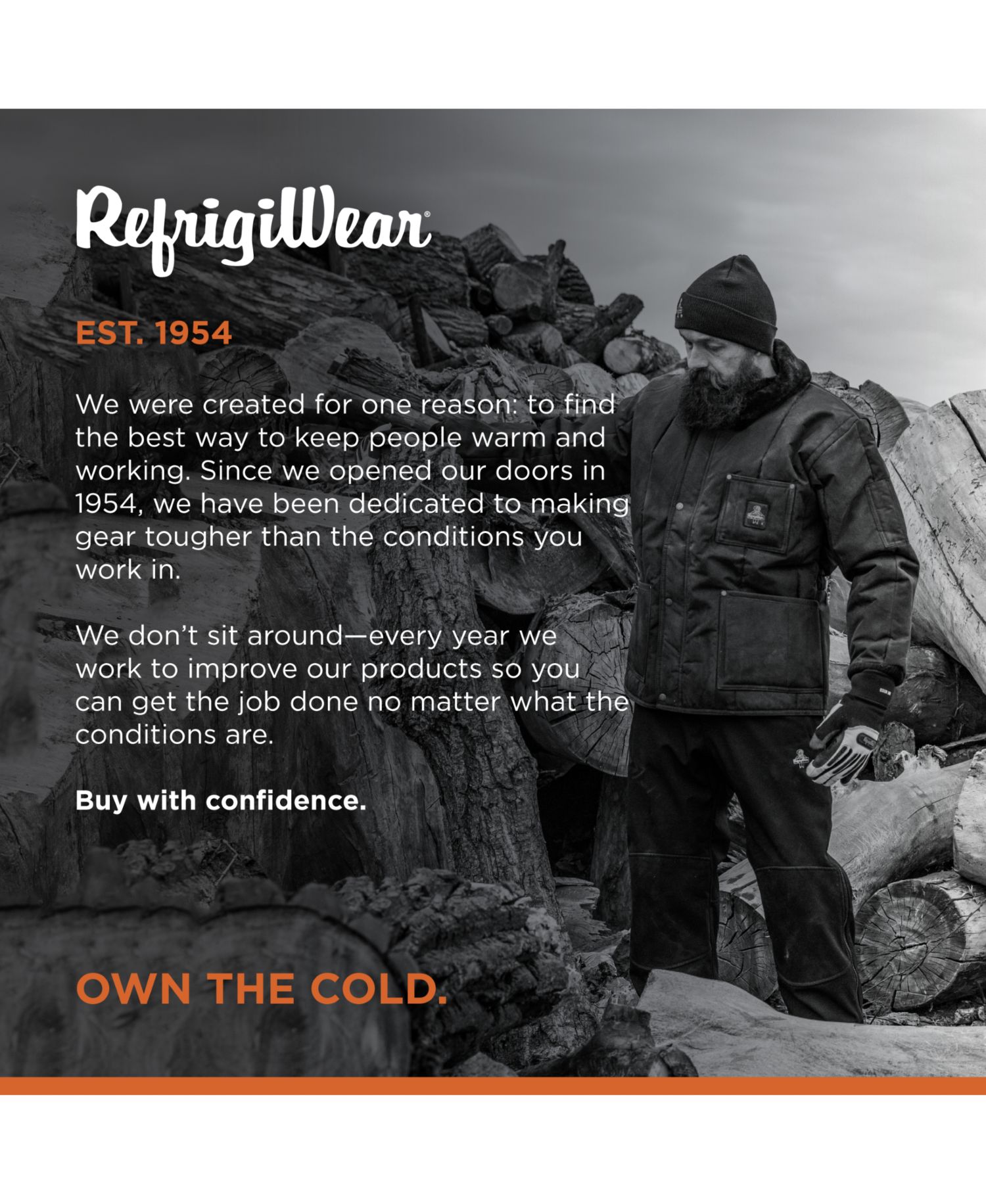Men's Iron-Tuff Siberian Jacket - Extreme Cold Weather Workwear, -50degree(s)F Protection, Durable and Water-Resistant