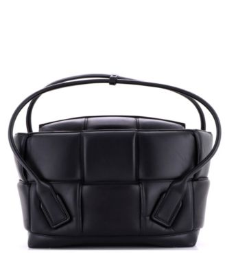 Large Arco Bag Padded Maxi Intrecciato Leather