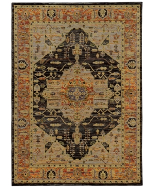 Jhb Design Journey Heriz Gold 7'10in x 10'10in Area Rug