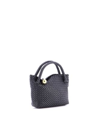 Small Tosca Bag Intrecciato Leather