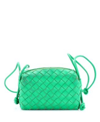 Small Loop Crossbody Bag Intrecciato Nappa
