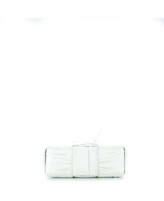 Mini Arco Tote Maxi Intrecciato Plisse Leather