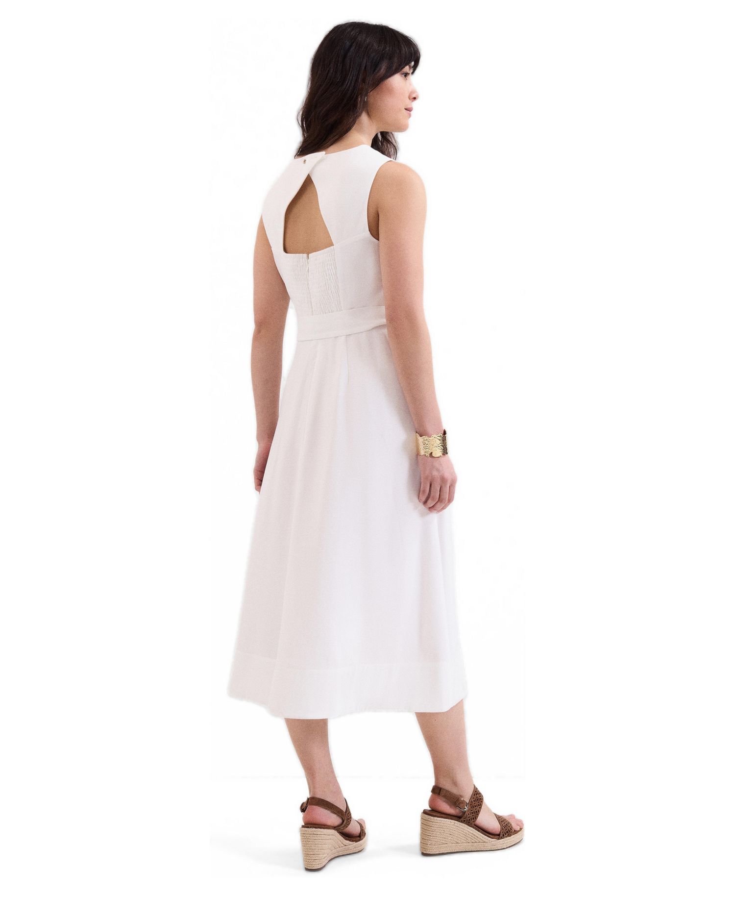 Women's Marta Tie Belt Midi Dress
