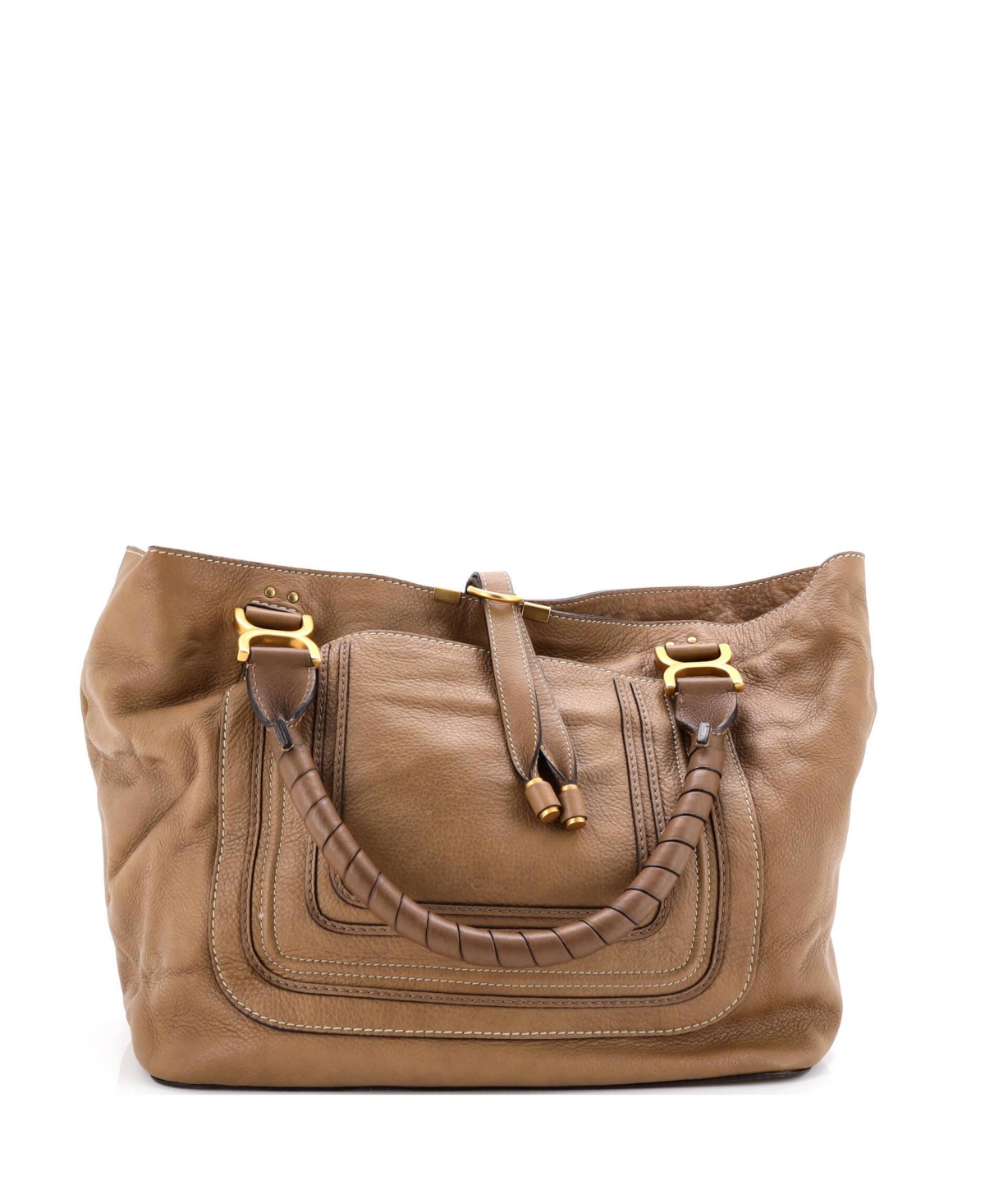 Pre-Owned Chloe Large Marcie Tote Leather