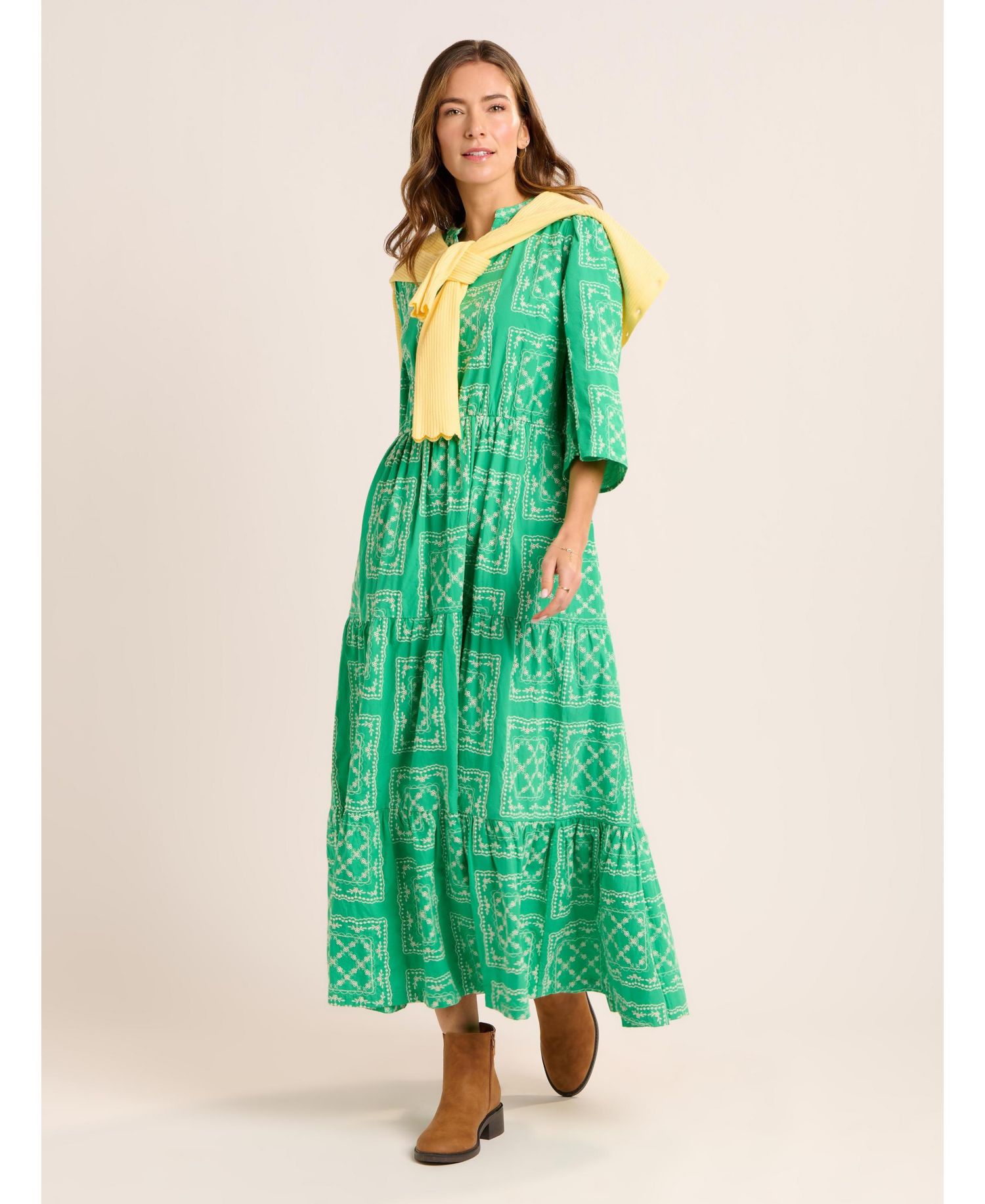 Women's Clarisa Embroidered Maxi Dress