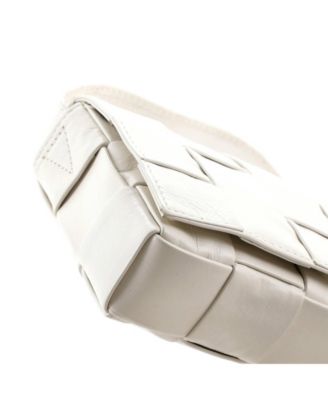 Small Cassette Crossbody Bag Maxi Intrecciato Leather