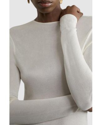 Women's Slinky Lace Asymmetric Maxi Dress