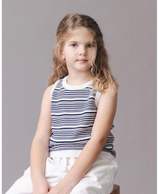 Girls Hope and Henry Organic Sweater Tank