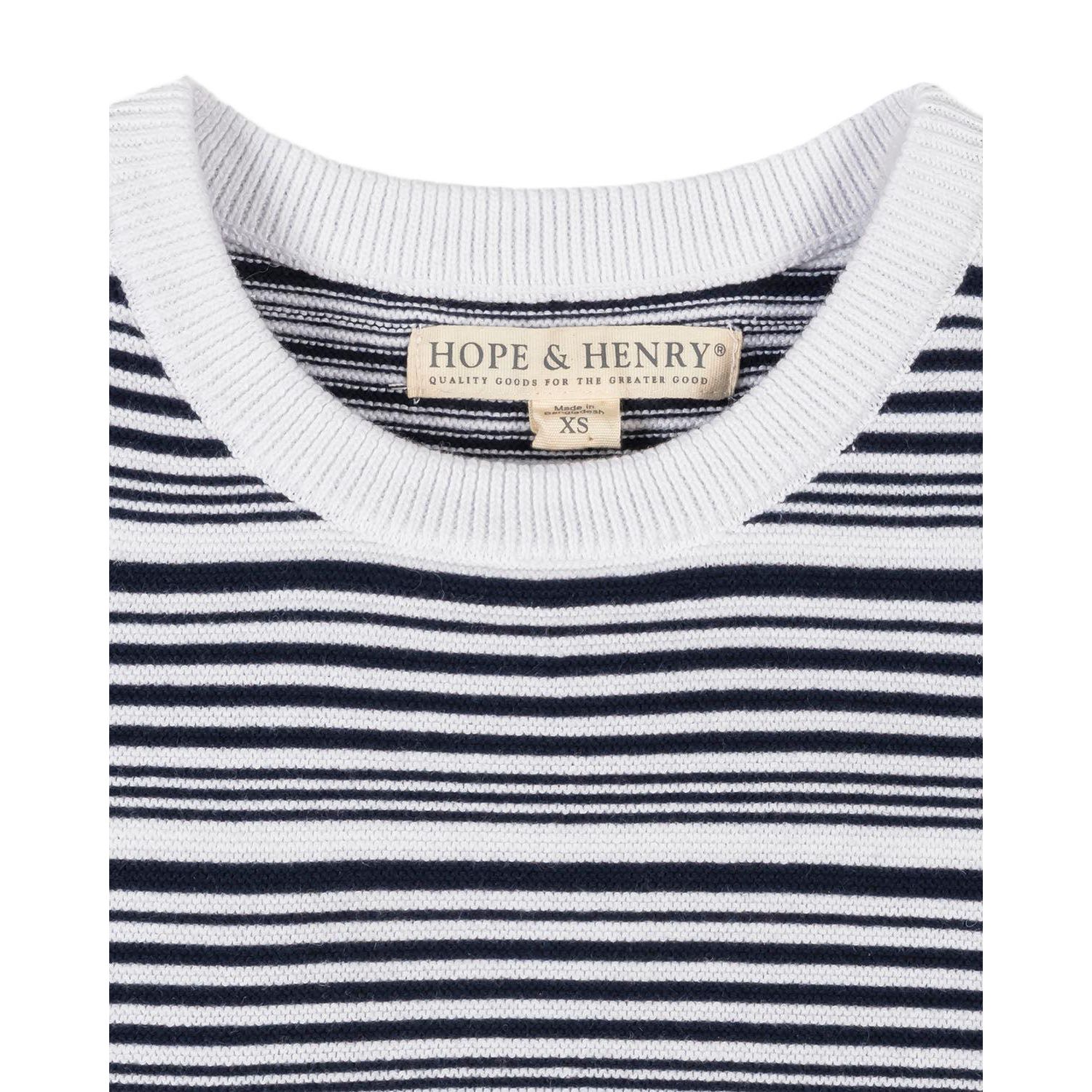 Girls Hope and Henry Organic Sweater Tank