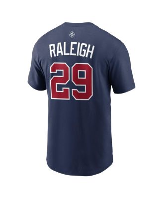 Men's Cal Raleigh Navy USA Baseball 2026 World Baseball Classic Name & Number T-Shirt