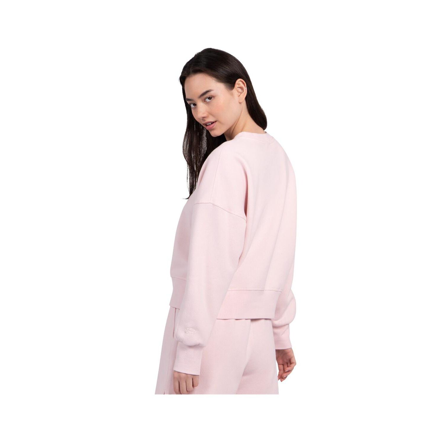 Women's Light Pink Cleveland Cavaliers Pastel Boxy Sweatshirt