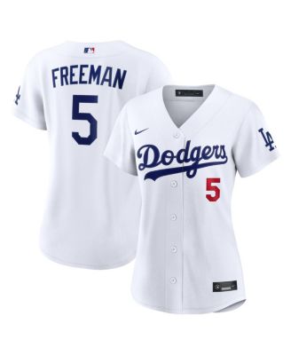 Women's Freddie Freeman White Los Angeles Dodgers Home Stadium Jersey