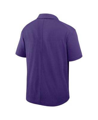Men's Purple LSU Tigers Primetime Victory Plus Dri-FIT Polo Shirt