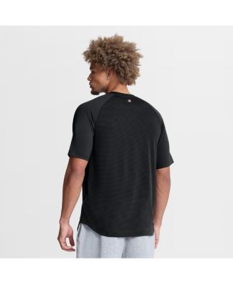 Men's Black Baltimore Orioles Authentic Collection Batting Practice Pre-Game Raglan Dri-FIT T-Shirt