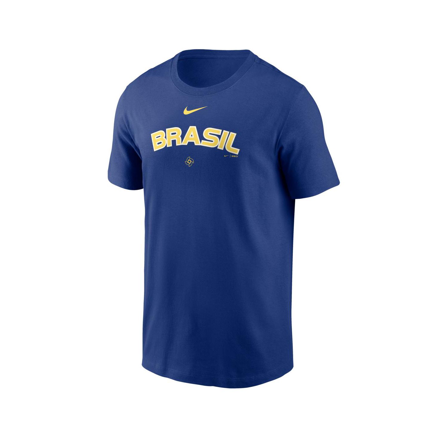 Men's Royal Brazil Baseball 2026 World Baseball Classic Wordmark T-Shirt