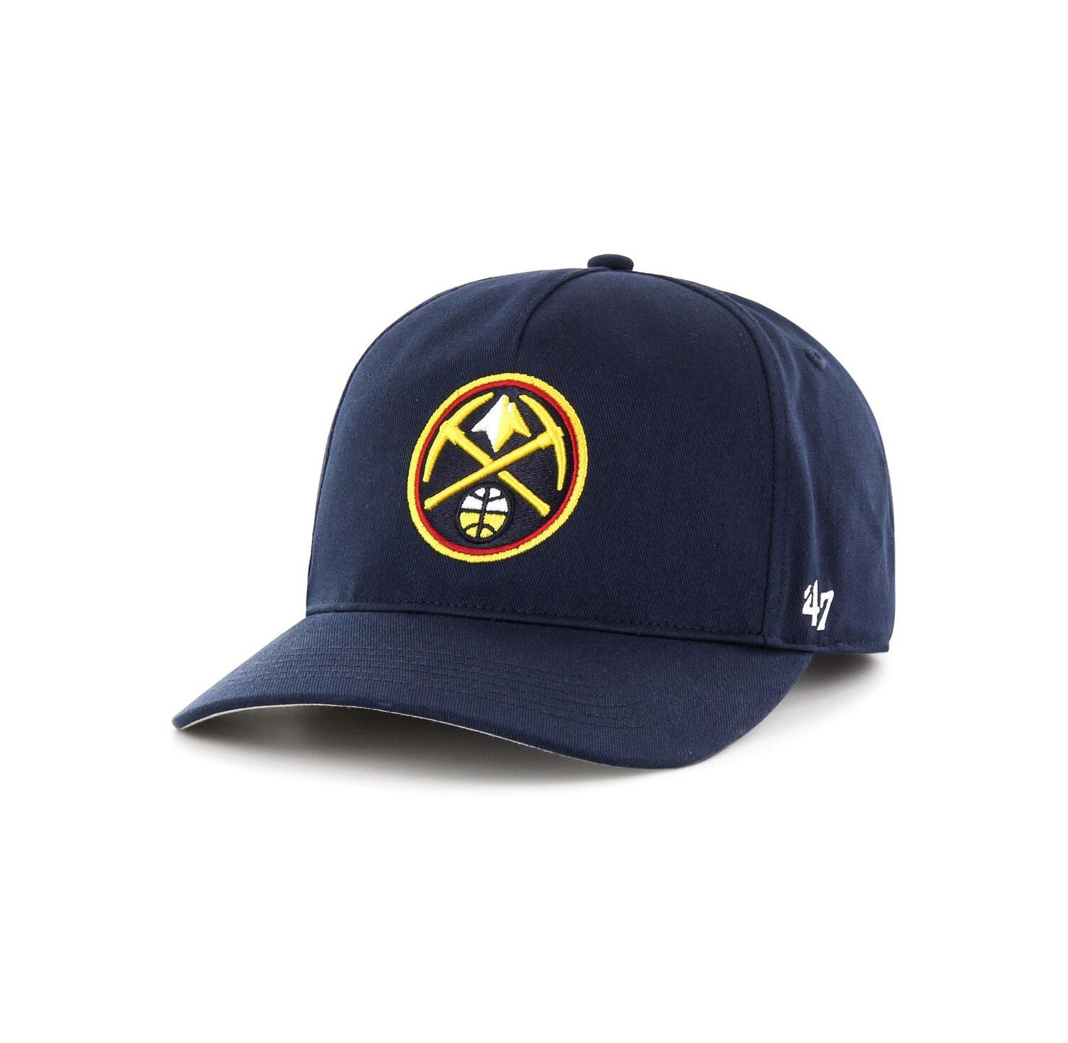 Men's Navy Denver Nuggets Hitch Snapback Hat