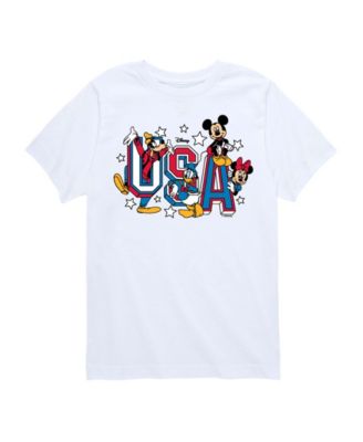 Boys' Toddler 2T-5T Mickey and Friends USA Short-Sleeve Graphic T-Shirt