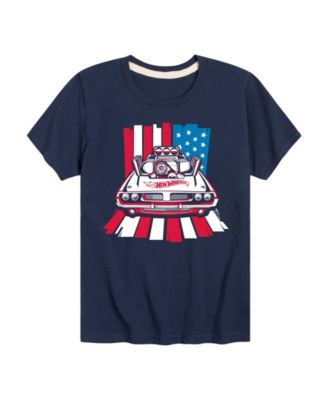 Boys' Toddler 2T-5T USA Stripes Short-Sleeve Graphic T-Shirt