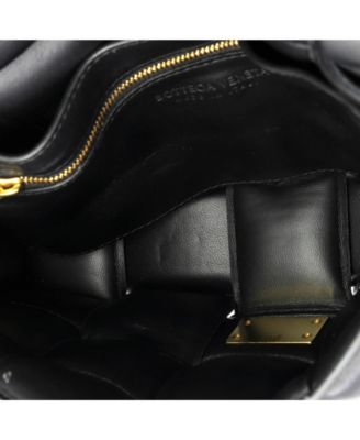 Cassette Chain Crossbody Bag Padded Maxi Intrecciato Leather