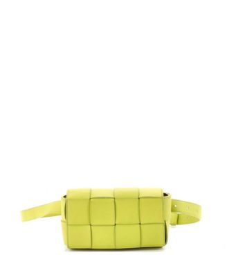 Cassette Belt Bag Maxi Intrecciato Leather
