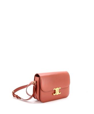 Medium Triomphe Shoulder Bag Smooth Calfskin